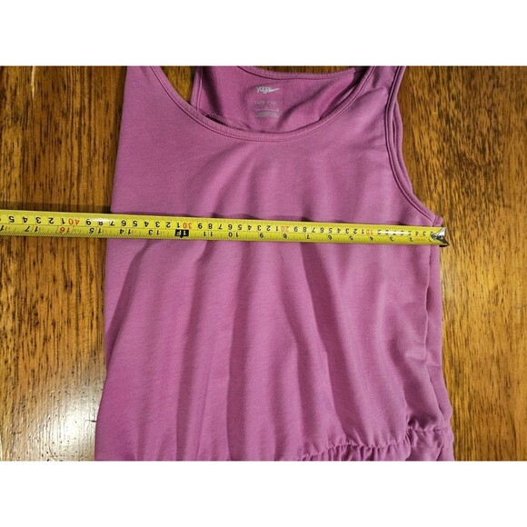Nike Dri-FIT Yoga Jumpsuit Womens Medium M Fuchsia Pink Sleeveless One Piece EUC - Picture 11 of 13
